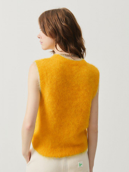 Damska kamizelka z alpaką Bymi American Vintage BÉBÉ Concept 