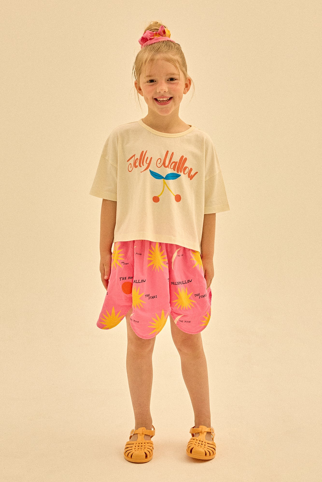 Koszulka Cherry Cropped T-shirt Jelly Mallow BÉBÉ Concept 