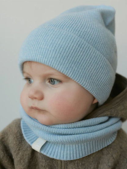 Cienka czapka z wełny merino Fine Mille Family BÉBÉ Concept