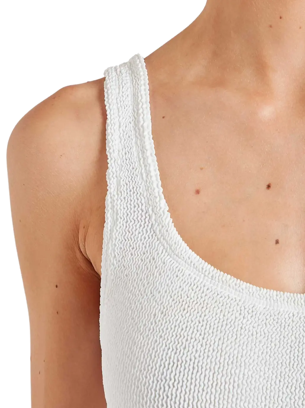 Jednoczęściowy kostium kąpielowy Square Neck Hunza G BÉBÉ Concept 