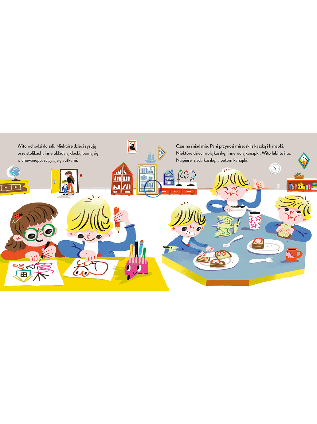 Jano i Wito. Idzie do żłobka Wydawnictwo Mamania BÉBÉ Concept 