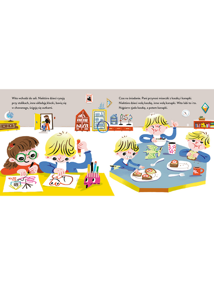 Jano i Wito. Idzie do żłobka Wydawnictwo Mamania BÉBÉ Concept 