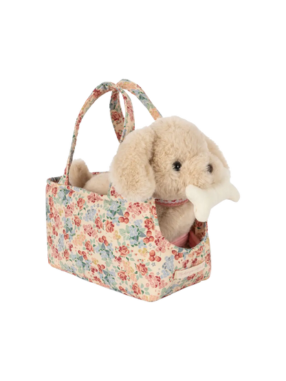 Przytulanka piesek w torebce Aiko Konges Slojd BÉBÉ Concept 