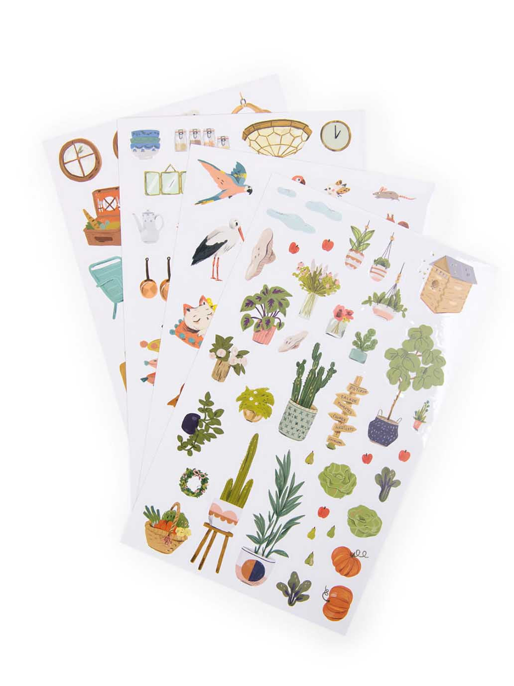 Kolorowanka z naklejkami Moulin Roty BÉBÉ Concept