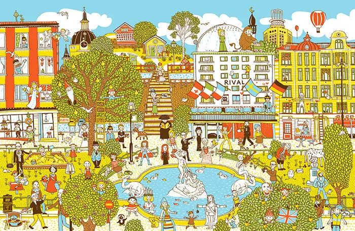 Sztokholm - znam to miasto Wydawnictwo Zakamarki BÉBÉ Concept