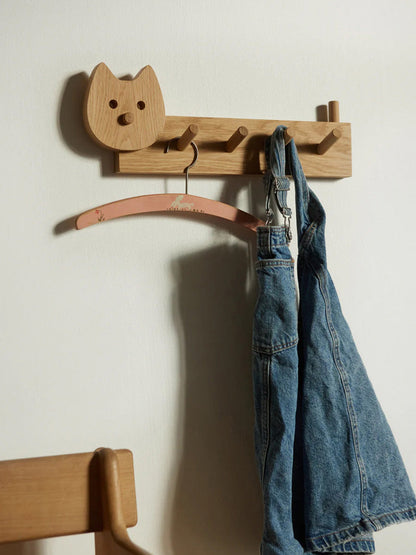 Drewniany wieszak Kot Minor Things BÉBÉ Concept 