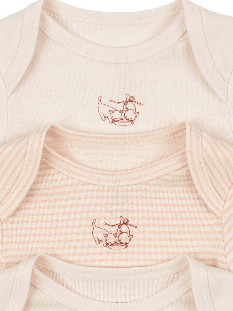 Fanga Fio stripe 3 pack ls body Konges Slojd BÉBÉ Concept 