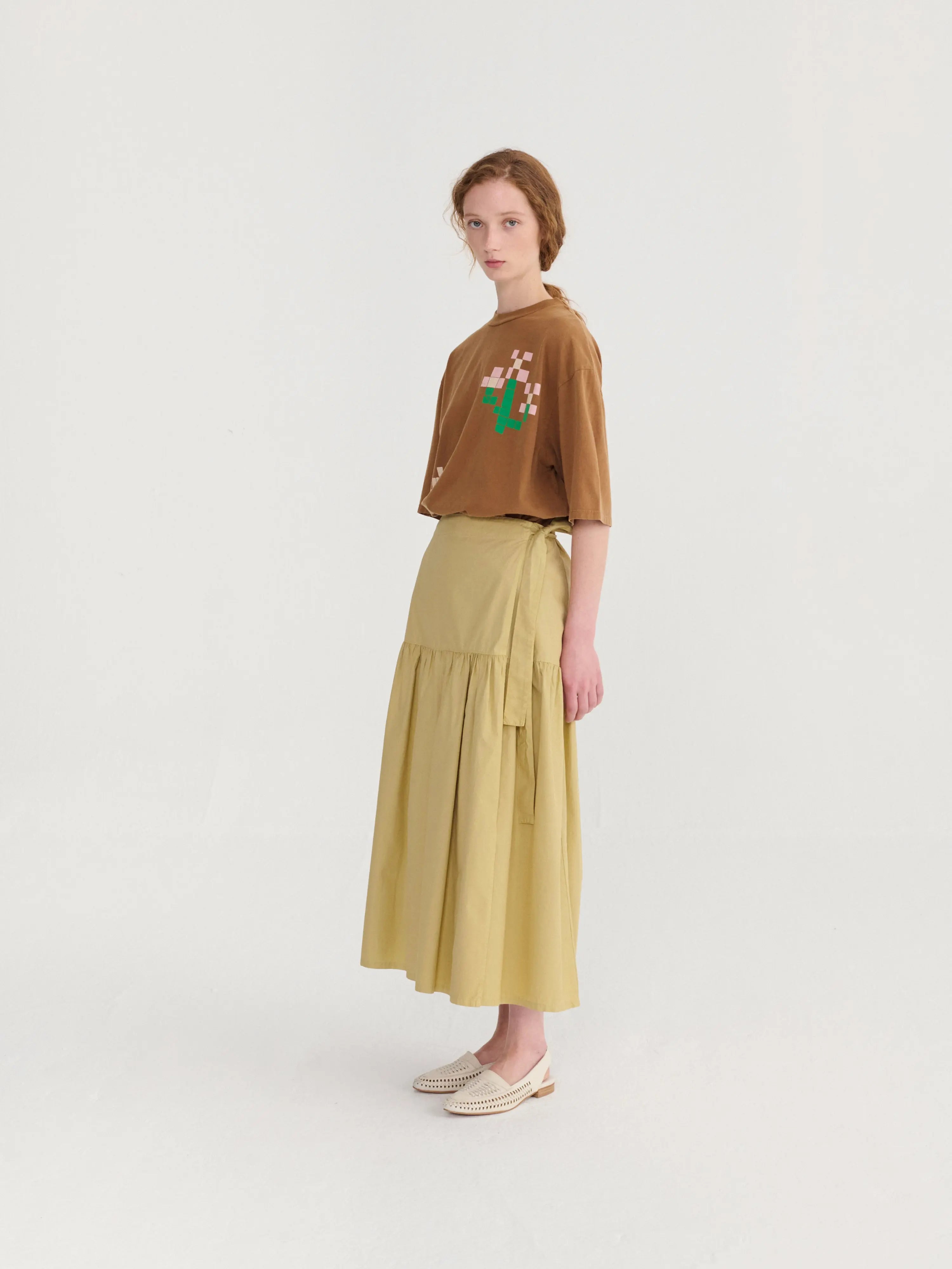 Paper touch wrap skirt Bobo Choses BEBE Concept 