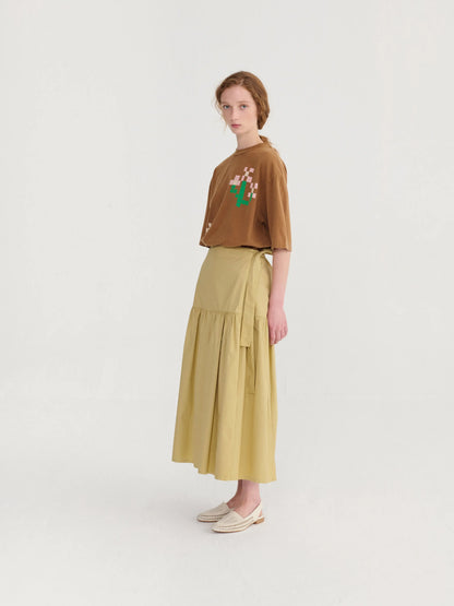 Paper touch wrap skirt Bobo Choses BEBE Concept 