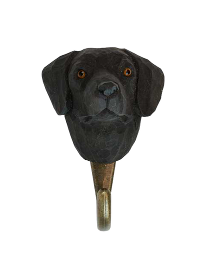 Drewniany haczyk Labrador Retriever Wildlife Garden BÉBÉ Concept 