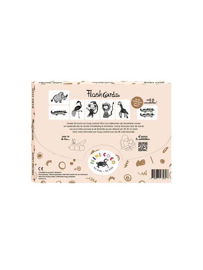 Karty kontrastowe dla niemowląt Mini Coco BÉBÉ Concept 