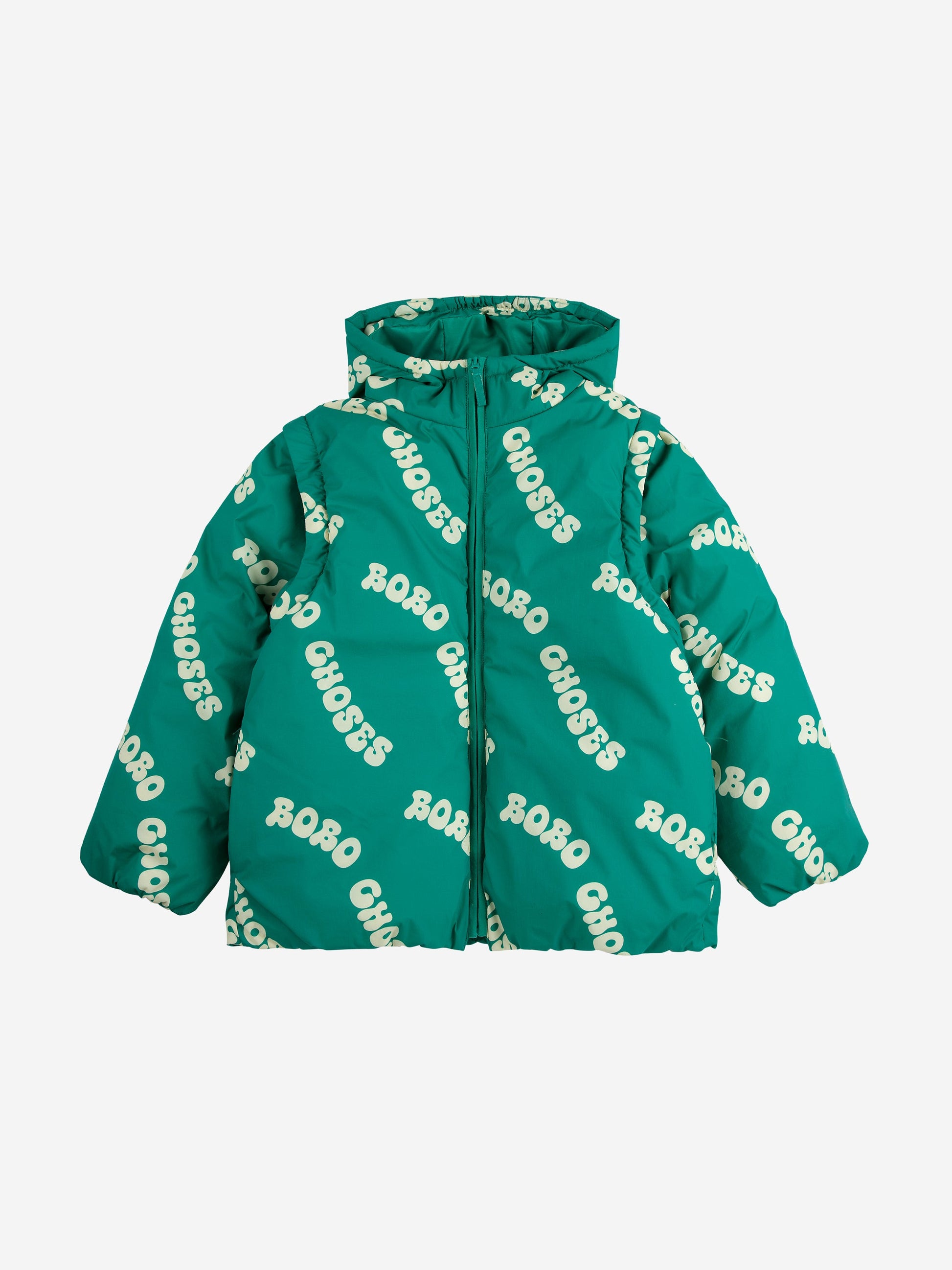 Wavy Bobo Choses all over light padded anorak Bobo Choses BÉBÉ Concept 