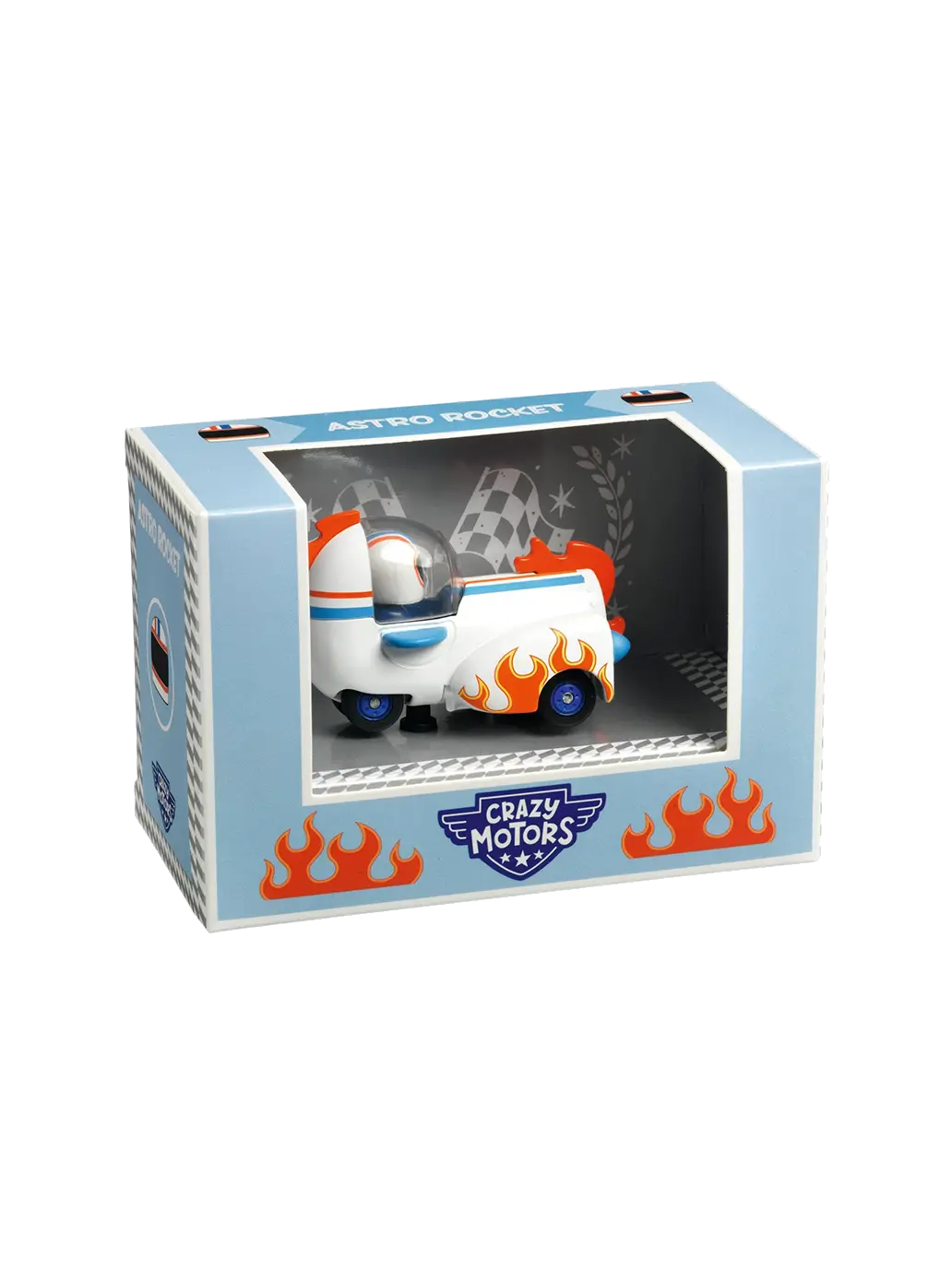 Metalowy samochodzik Crazy Motors Djeco BÉBÉ Concept 