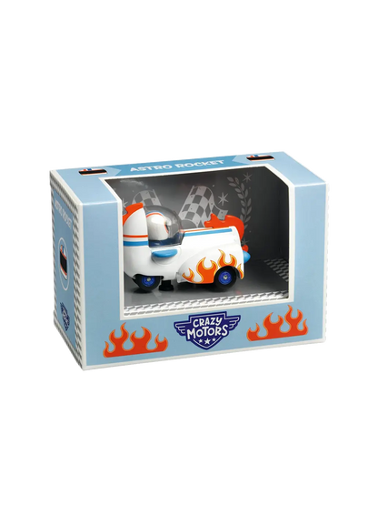 Metalowy samochodzik Crazy Motors Djeco BÉBÉ Concept 