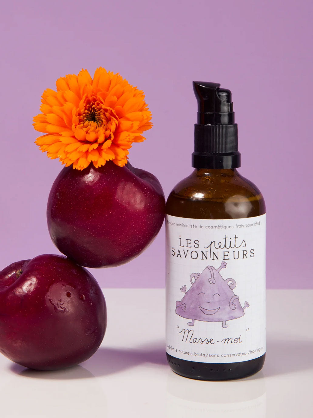 Naturalny olejek do masażu niemowląt Les Petits Savonneurs BÉBÉ Concept 