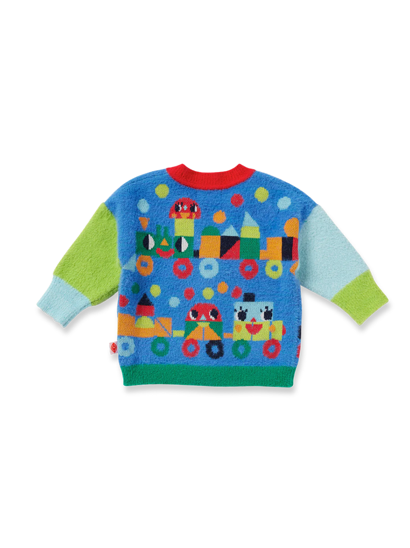 Kardigan z kolorowym wzorem Halcyon Nights BÉBÉ Concept 