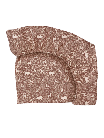 muślinowe prześcieradło do łóżeczka dziecięcego Main Sauvage BÉBÉ Concept