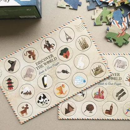 puzzle 200 elementów Odkryj Świat Londji BÉBÉ Concept