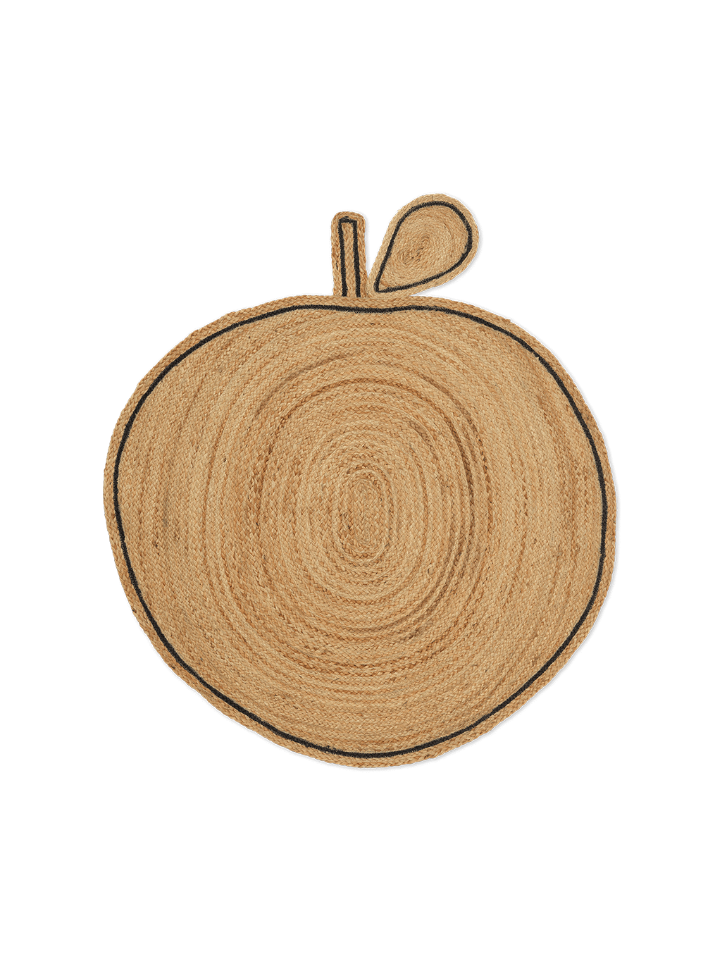 Pleciony dywan z juty Ferm Living BÉBÉ Concept