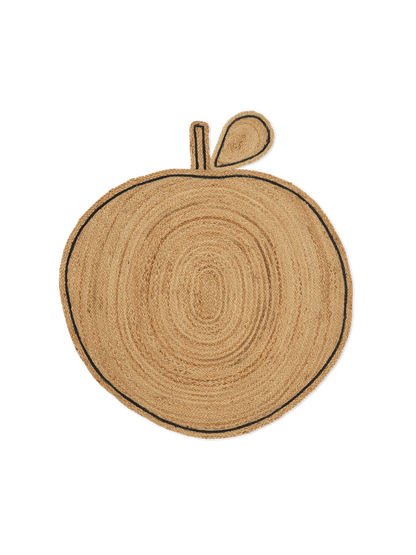 Pleciony dywan z juty Ferm Living BÉBÉ Concept