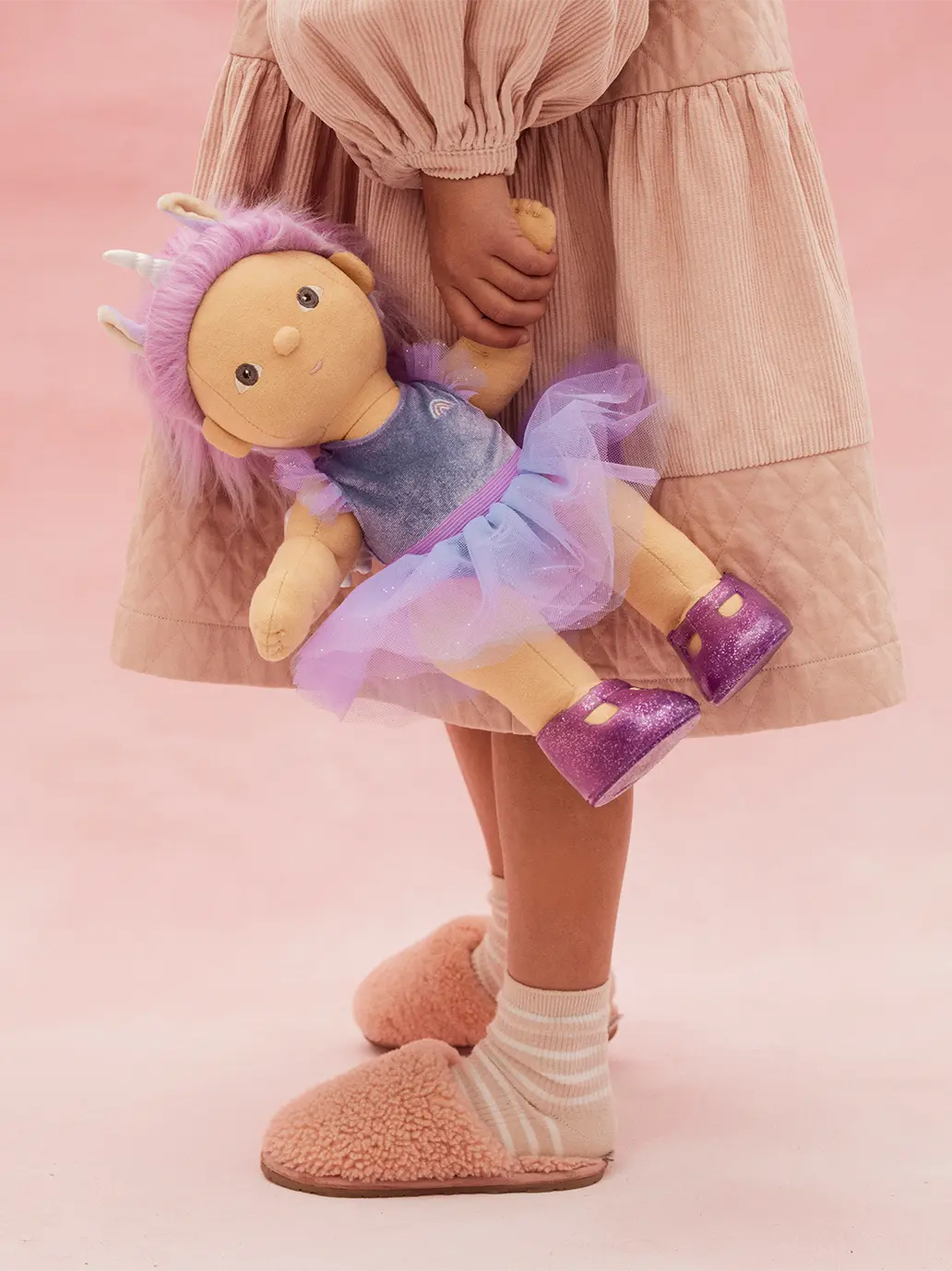 Miękka Lala Dinkum Doll Dream Violet Olli Ella BEBE Concept 