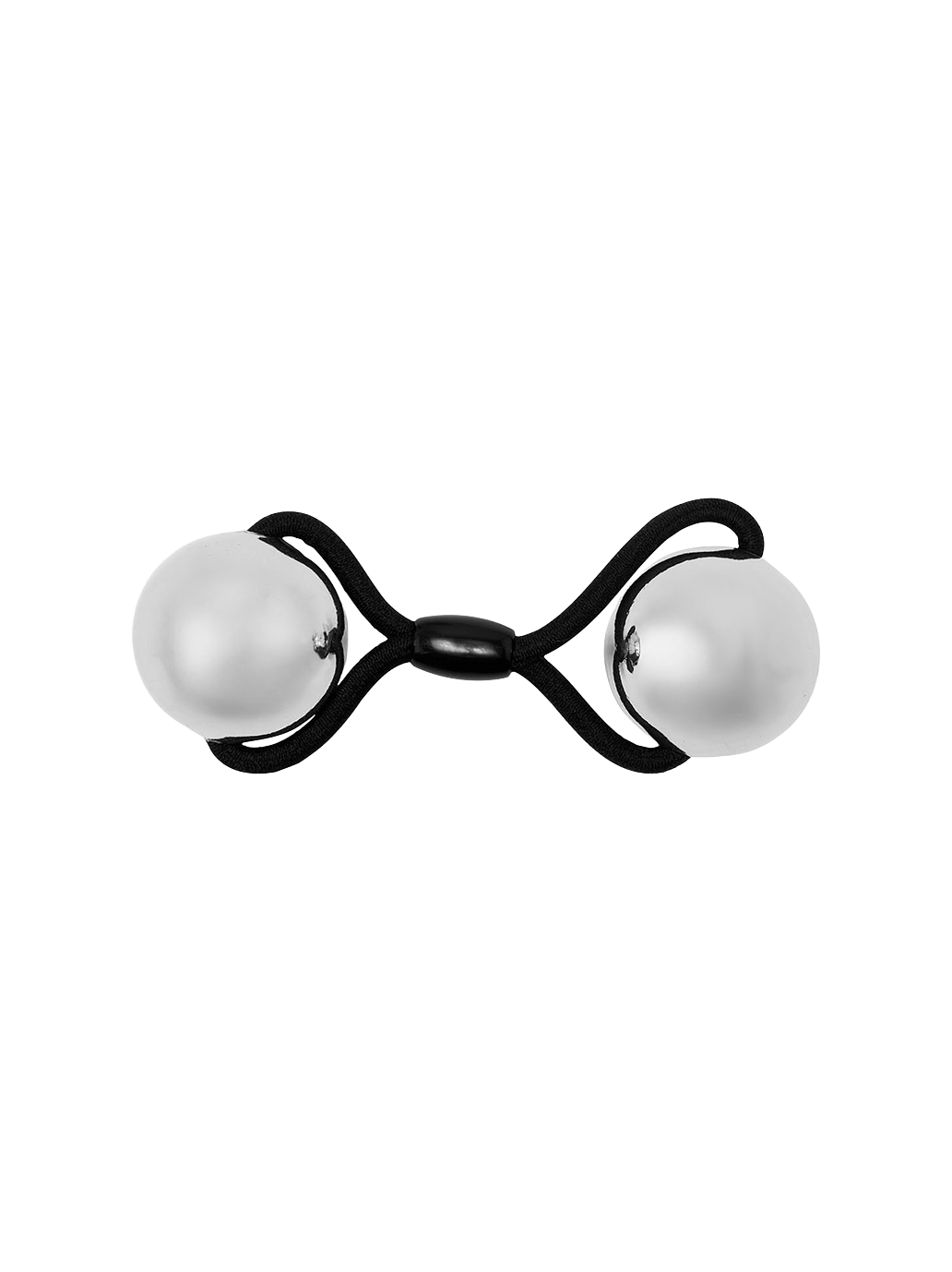 Gumka do włosów Amina Elastic Silver