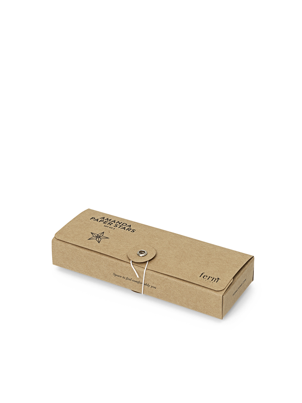 Ozdoba świąteczna Amanda Paper Stars Ferm Living BÉBÉ Concept