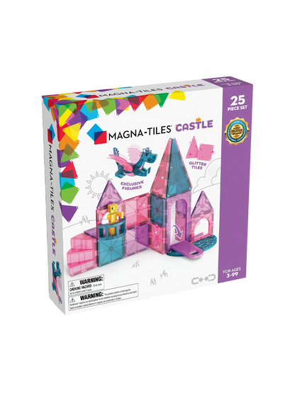 Klocki magnetyczne Magna Tiles Castle 25 el. Magna-Tiles BÉBÉ Concept 