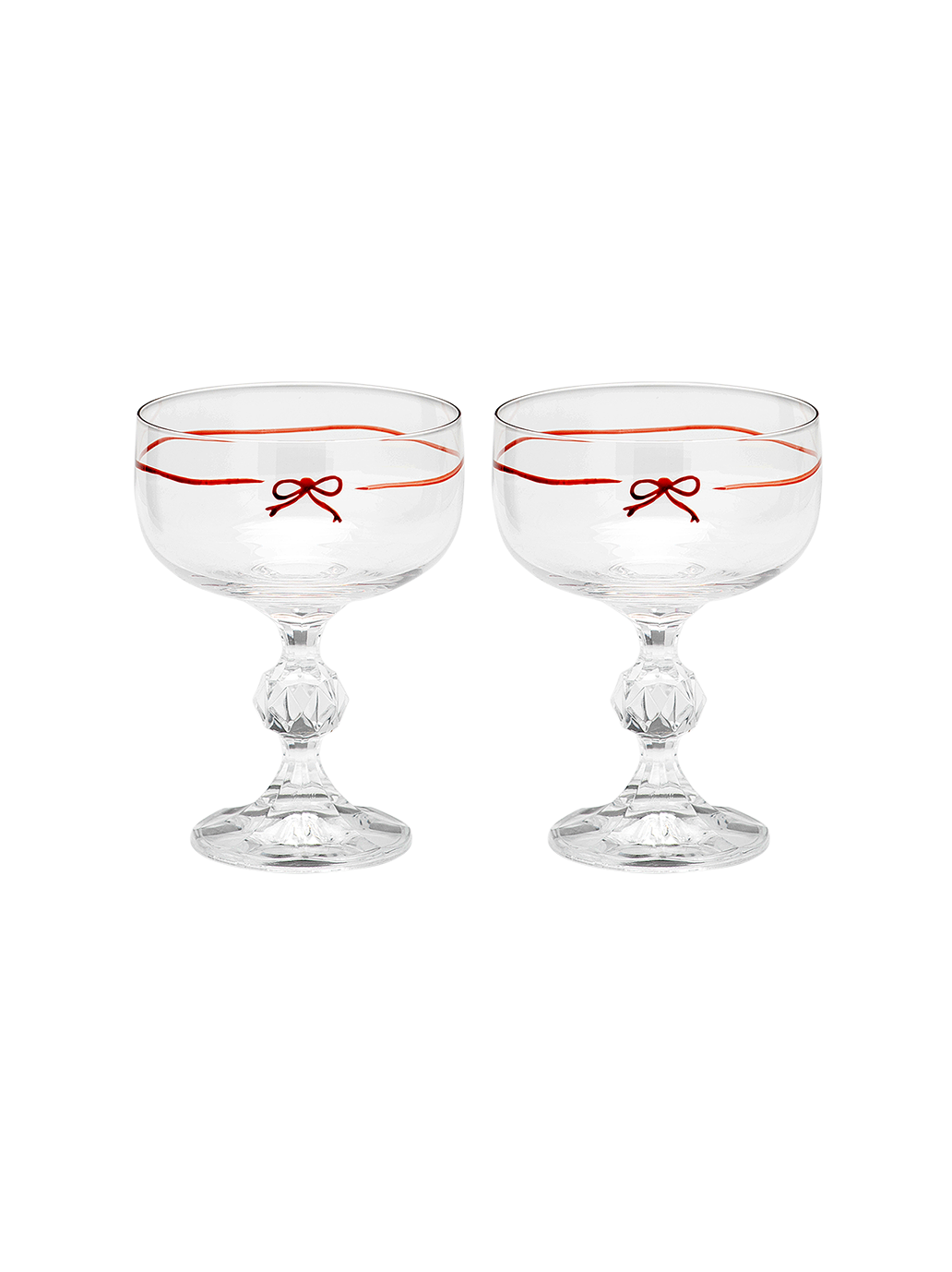 Zestaw kieliszków koktajlowych Anna + Nina BÉBÉ Concept 