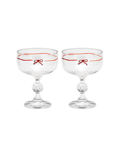 Zestaw kieliszków koktajlowych Anna + Nina BÉBÉ Concept 