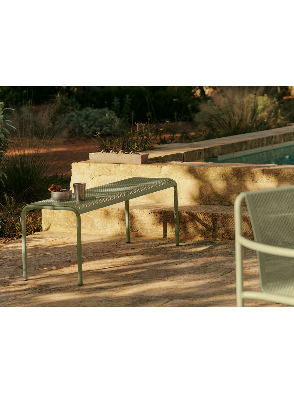 Ława ogrodowa Dapple Bench Ferm Living BÉBÉ Concept 