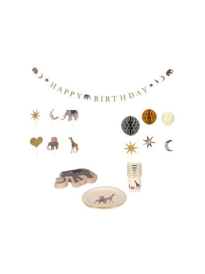 Zestaw ozdób urodzinowych Party Kit Konges Slojd BÉBÉ Concept 