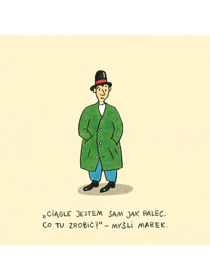 Marek z ulicy Czereśniowej Wydawnictwo Dwie Siostry BÉBÉ Concept