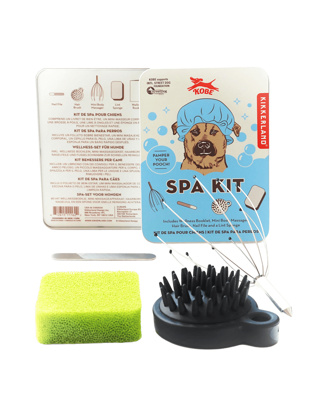 Zestaw dla psa Kobe Dog Spa Kit Kikkerland BÉBÉ Concept 