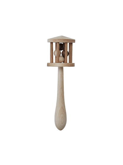Drewniana grzechotka vintage Nighthawk Wooden Story BÉBÉ Concept