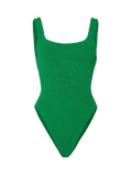 Jednoczęściowy kostium kąpielowy Square Neck EMERALD