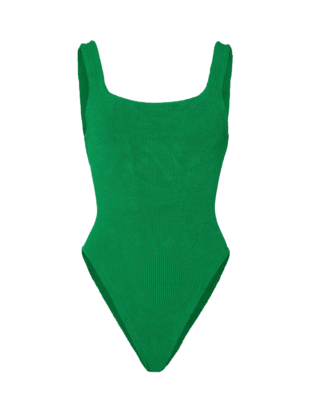 Jednoczęściowy kostium kąpielowy Square Neck EMERALD