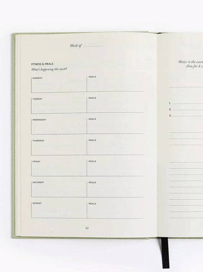 Notatnik The Five Minute Journal Fit Edition Intelligent Change BEBE Concept 
