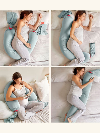 Poduszka ciążowa Pregnancy Pillow EUCALYPTUS