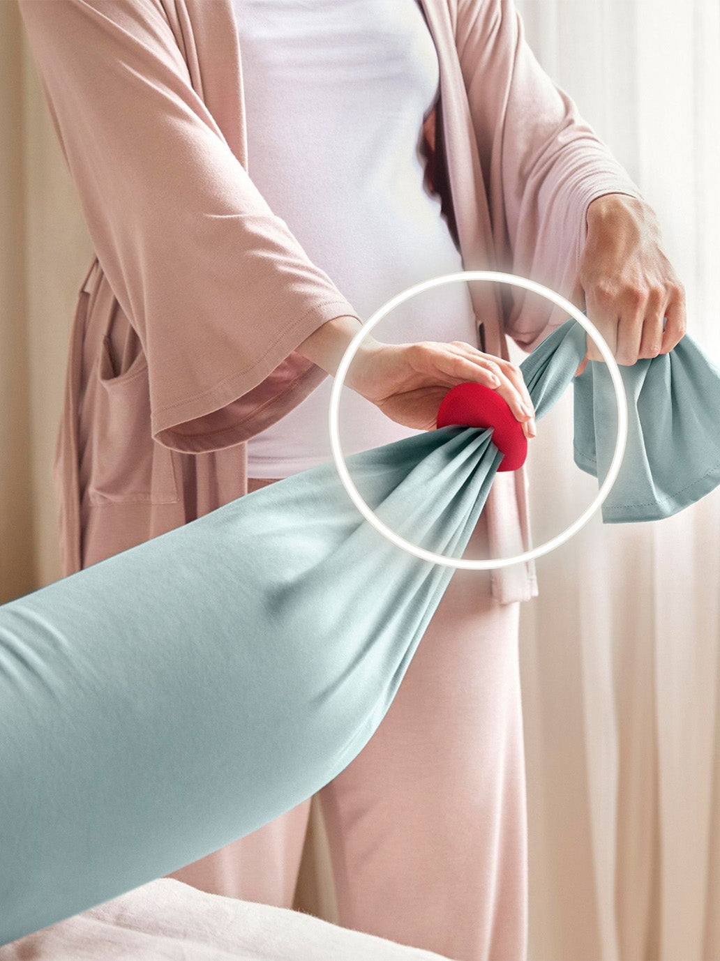 Poduszka ciążowa Pregnancy Pillow EUCALYPTUS