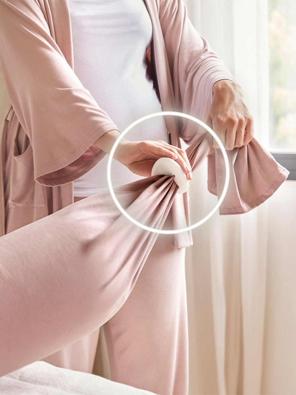 Poduszka ciążowa Pregnancy Pillow DUSTY PINK