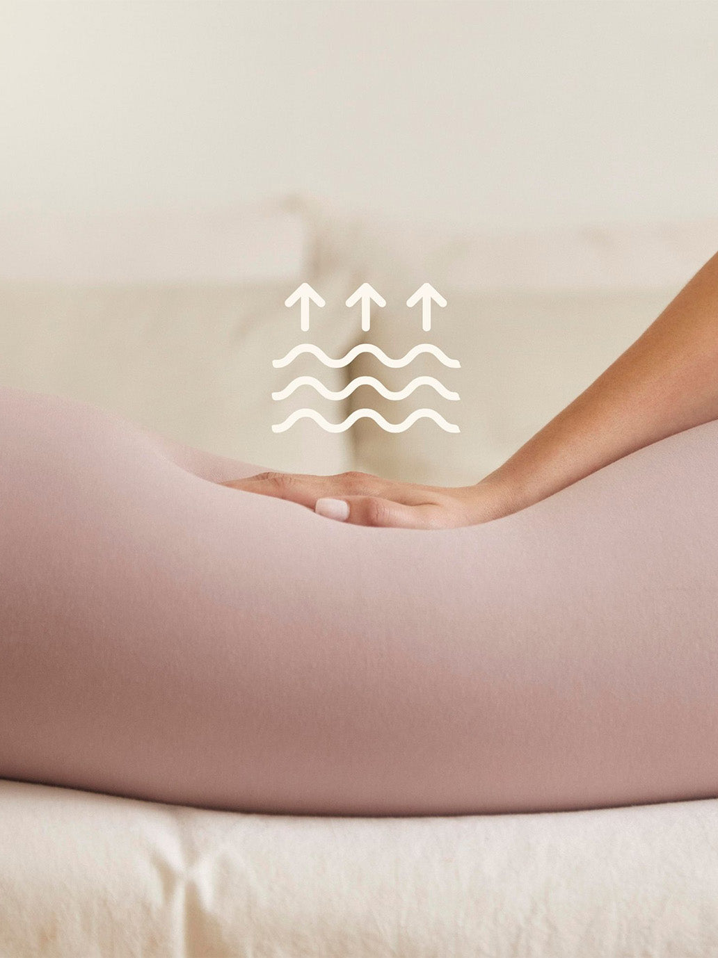 Poduszka ciążowa Pregnancy Pillow DUSTY PINK