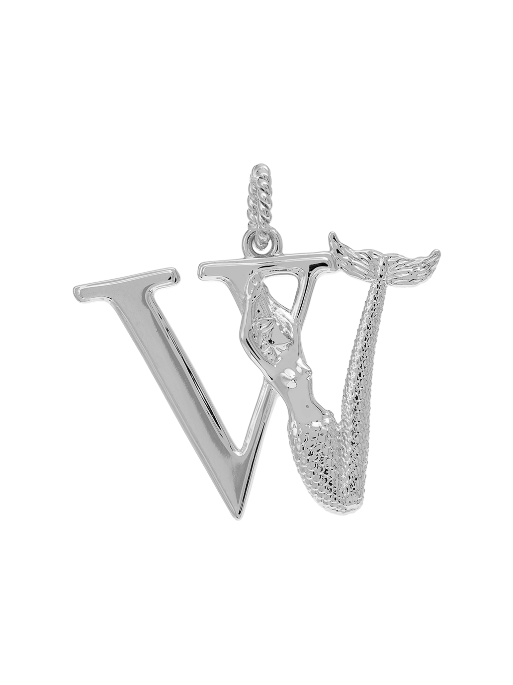 Srebrna zawieszka Initial Muse Necklace Charm