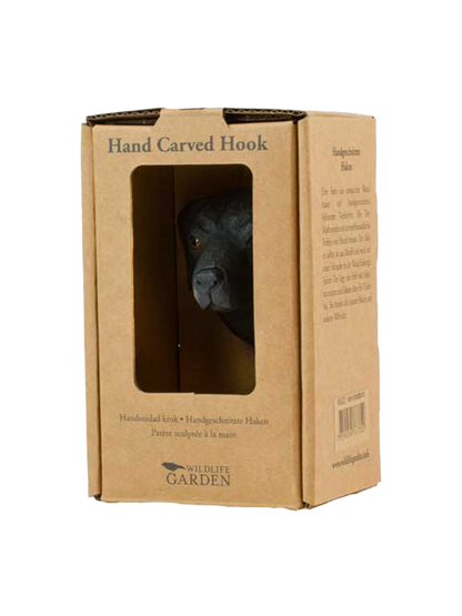 Drewniany haczyk Labrador Retriever Wildlife Garden BÉBÉ Concept 