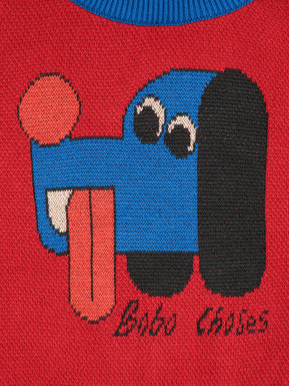 Doggy Mate jacquard jumper Baby Bobo Choses BÉBÉ Concept 
