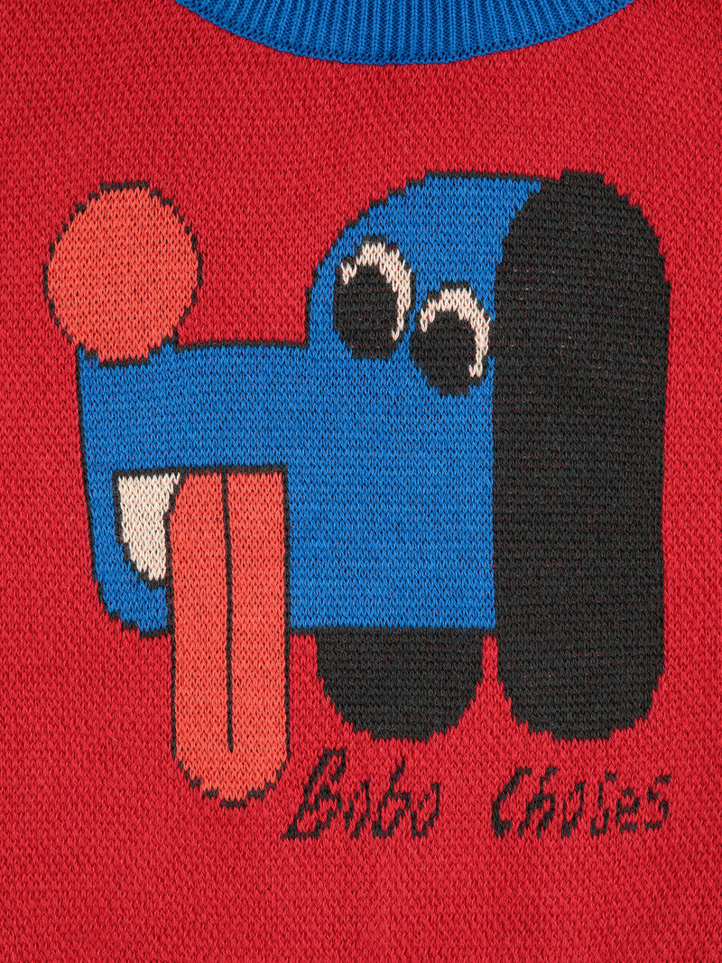 Doggy Mate jacquard jumper Baby Bobo Choses BÉBÉ Concept 