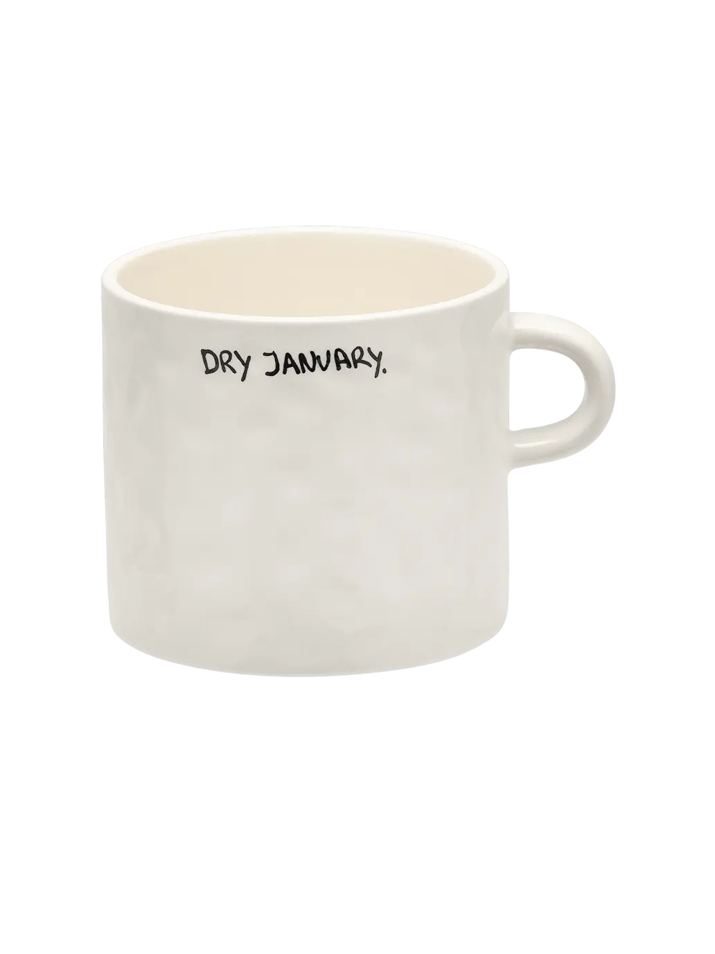 Ceramiczny kubek Dry January Anna + Nina BÉBÉ Concept 