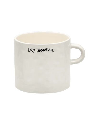 Ceramiczny kubek Dry January Anna + Nina BÉBÉ Concept 
