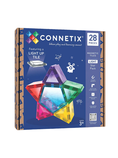 Podświetlane klocki magnetyczne Light Star Pack Connetix BÉBÉ Concept 