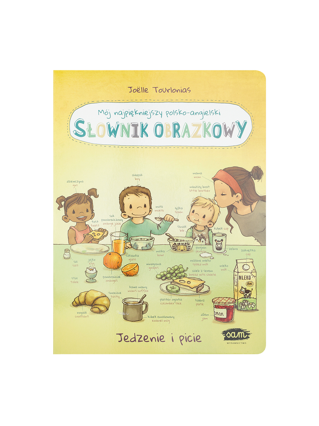 Słownik obrazkowy polsko-angielski Wydawnictwo SAM BÉBÉ Concept 
